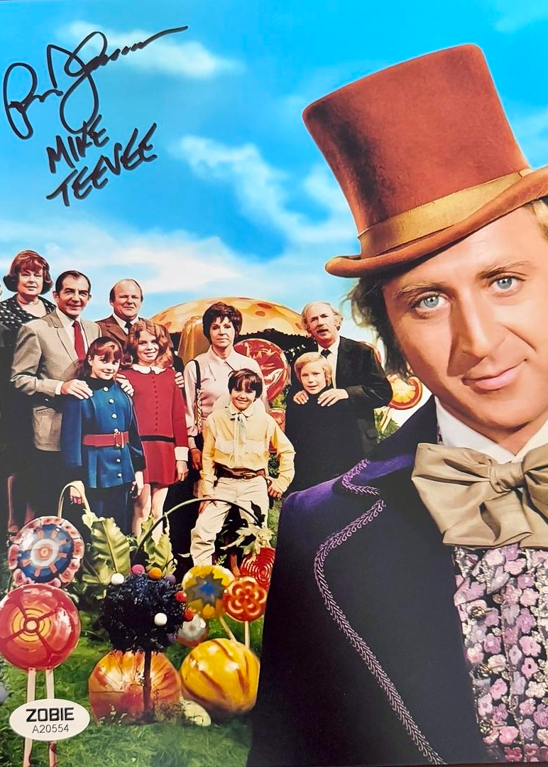 Paris Themmen Signed 8x10 Photo (Willy Wonka & The Chocolate Factory) - Zobie COA